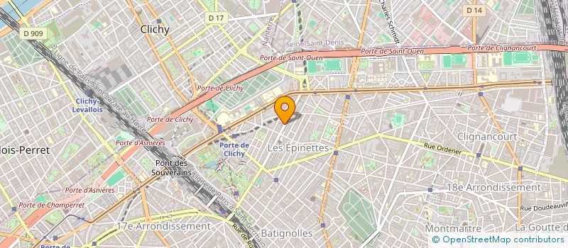 localisation de l'entreprise LILI COIFFURE  PARIS