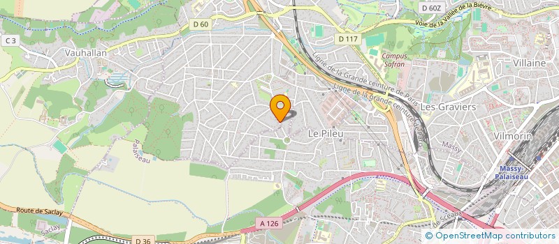 localisation de l'entreprise LILI DE CLEVE à PALAISEAU