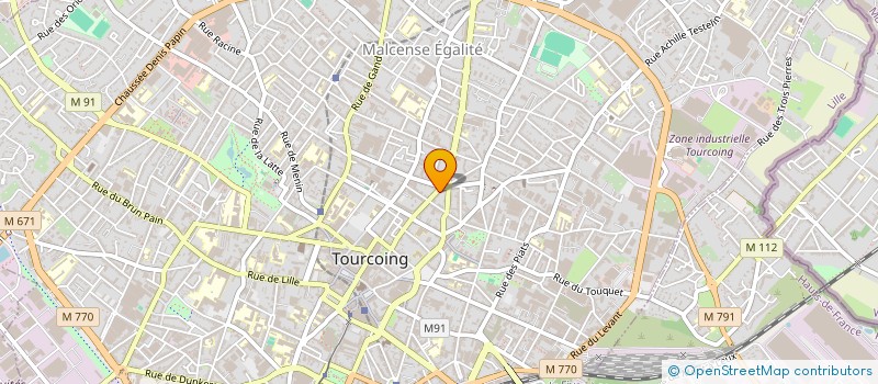 localisation de l'entreprise LILI ET PATACHOU à TOURCOING
