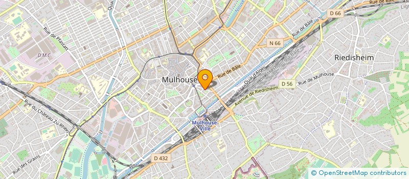 localisation de l'entreprise LILI ET SON BOUDOIR à MULHOUSE