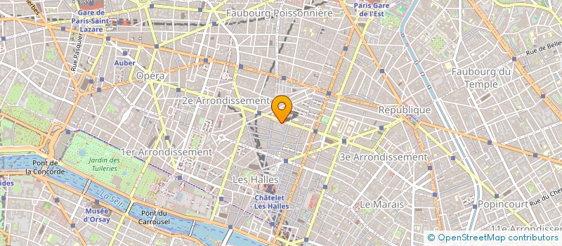 localisation de l'entreprise LILI LOVELY à PARIS