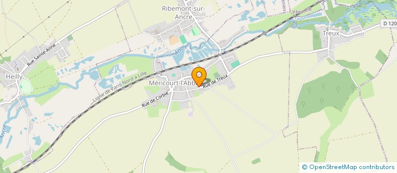 localisation de l'entreprise LILI MO  MERICOURT-L'ABBE