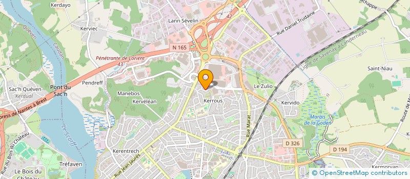 localisation de l'entreprise LILI PAUL  LANESTER