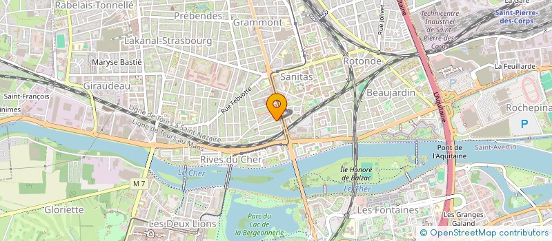 localisation de l'entreprise LILI POPPIN'S  TOURS