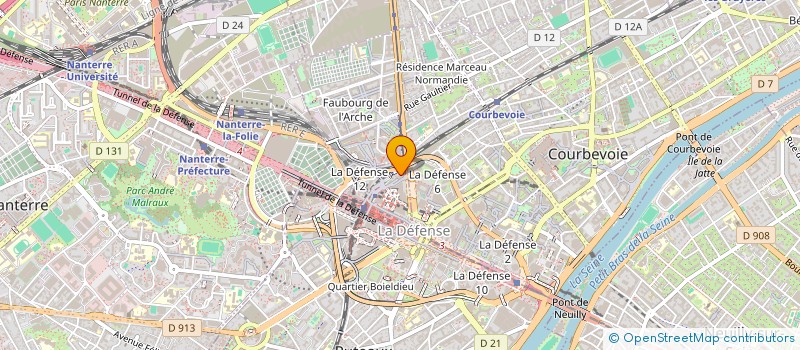 localisation de l'entreprise LILI ROSE à PUTEAUX