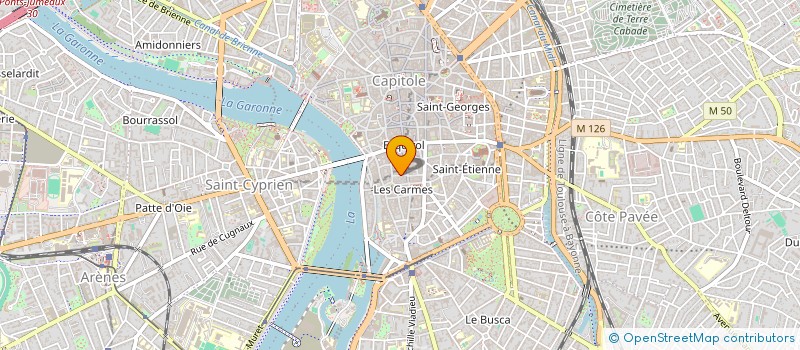 localisation de l'entreprise LILI'S DESIGN à TOULOUSE