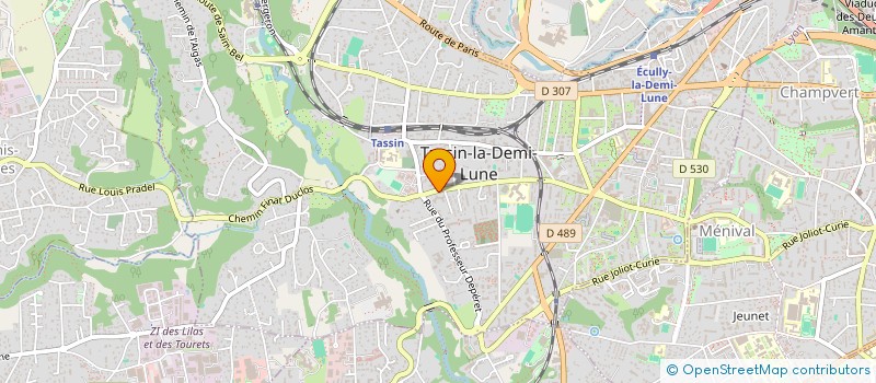 localisation de l'entreprise LILI S'ENGAGE à TASSIN-LA-DEMI-LUNE