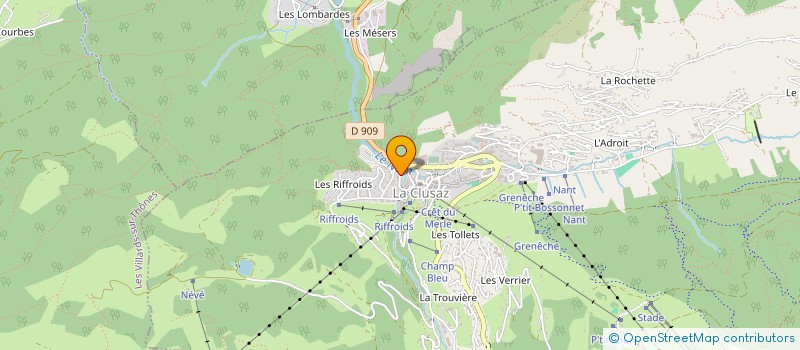 localisation de l'entreprise LILI SECOTINE à LA CLUSAZ