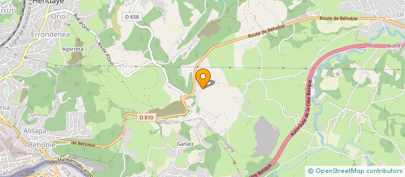 localisation de l'entreprise LILIA  URRUGNE