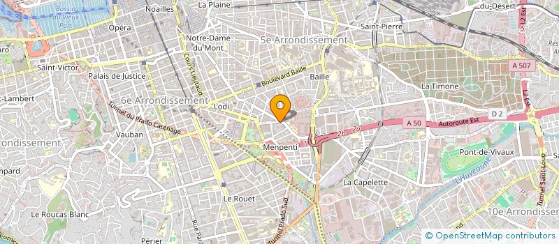 localisation de l'entreprise LILIA ROSE TRADING à MARSEILLE