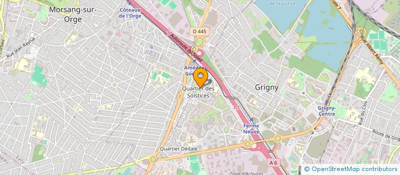 localisation de l'entreprise LILIA TRANSPORT à GRIGNY