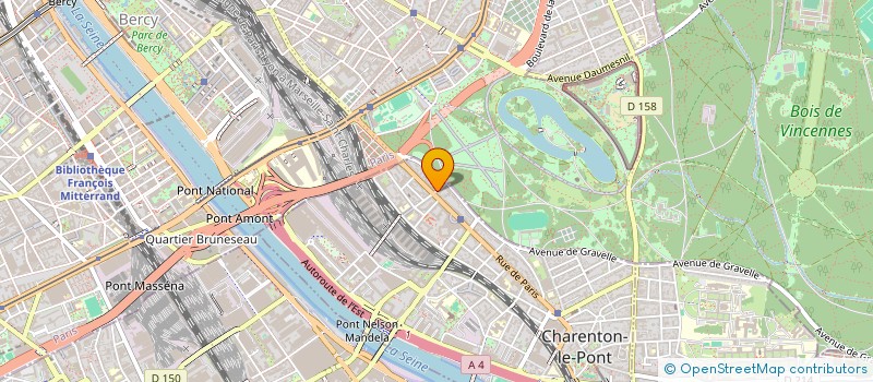 localisation de l'entreprise LILIAD  SAINT-MANDE