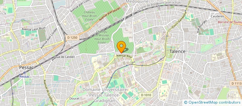 localisation de l'entreprise LILIADE à TALENCE