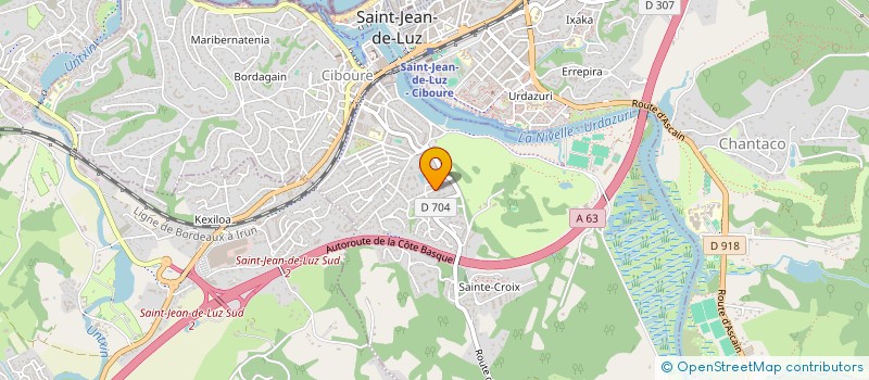 localisation de l'entreprise LILIALAIN  CIBOURE