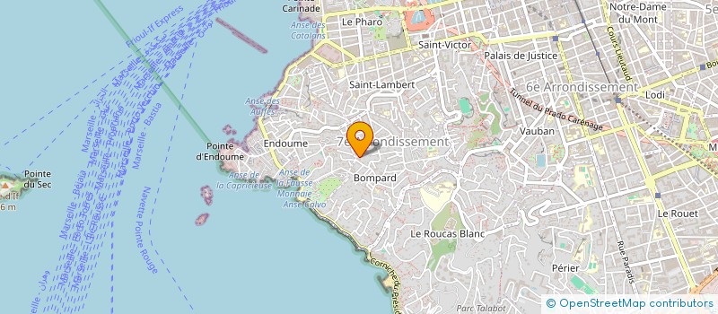 localisation de l'entreprise LILIAN à MARSEILLE