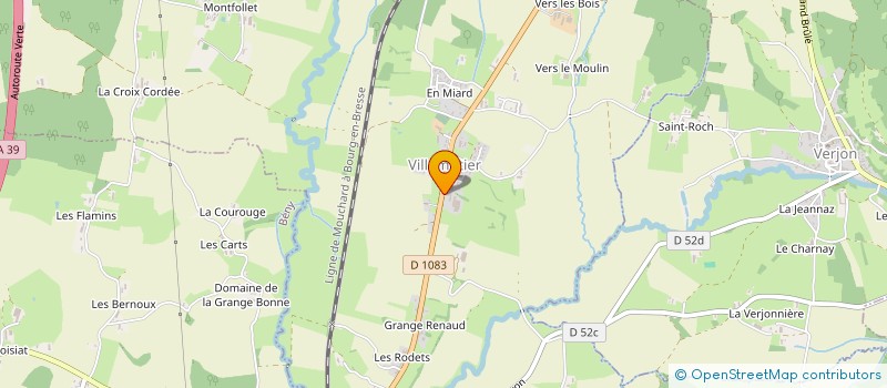localisation de l'entreprise LILIAN BRESSAND à VILLEMOTIER