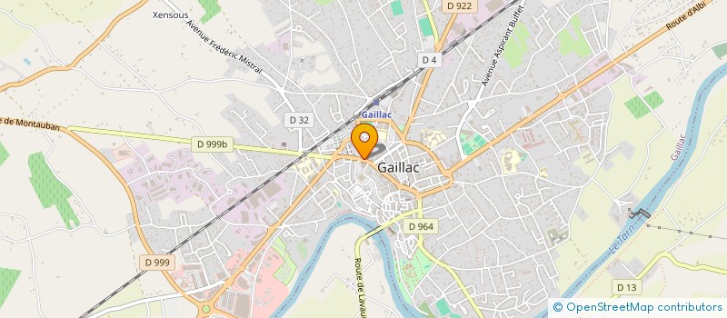 localisation de l'entreprise LILIAN NATHALIE ANDRIEU ASSOCIES  GAILLAC