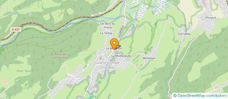 localisation de l'entreprise LILIAN25 à GRAND'COMBE-CHATELEU