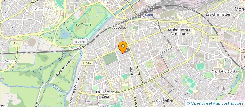 localisation de l'entreprise LILIAS à CAEN
