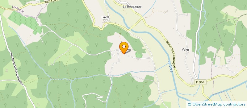 localisation de l'entreprise LILICA à PUYCELSI