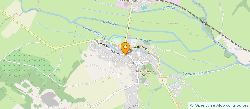 localisation de l'entreprise LILICHRISTOPHE  JUSSEY