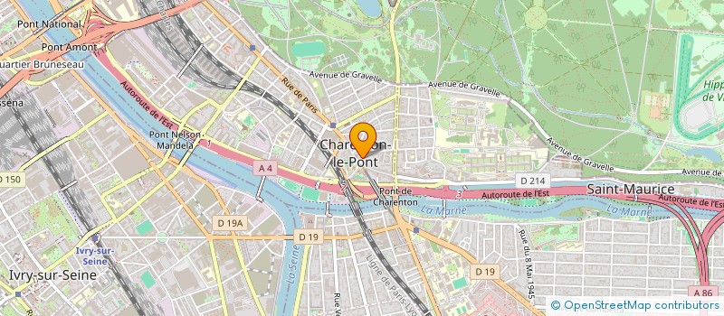 localisation de l'entreprise LILICO  CHARENTON-LE-PONT