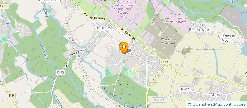 localisation de l'entreprise LILIDREA  PARDIES