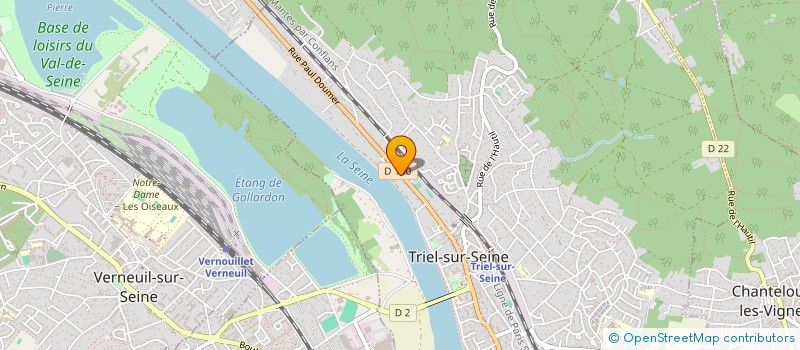 localisation de l'entreprise LILIE  TRIEL-SUR-SEINE