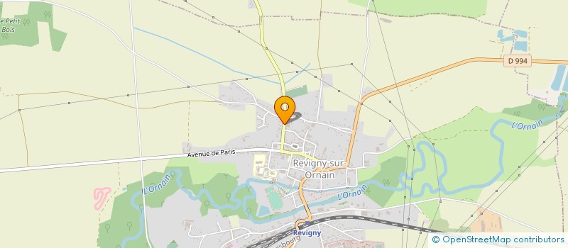 localisation de l'entreprise LILIENG à REVIGNY-SUR-ORNAIN