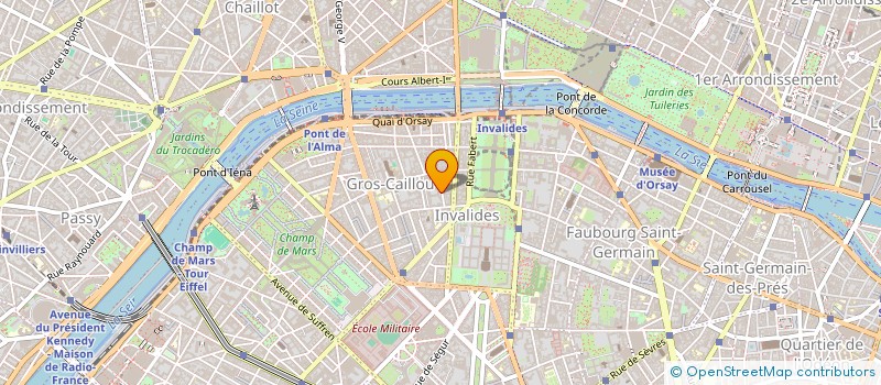 localisation de l'entreprise LILIENTHAL  PARIS