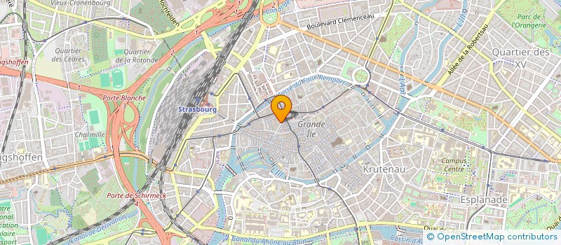 localisation de l'entreprise LILIFRANCA à STRASBOURG