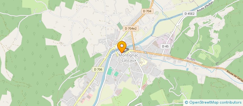 localisation de l'entreprise LILIGAIA à MONTIGNAC-LASCAUX