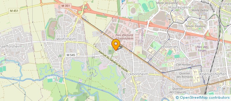 localisation de l'entreprise LILIH  ECKBOLSHEIM