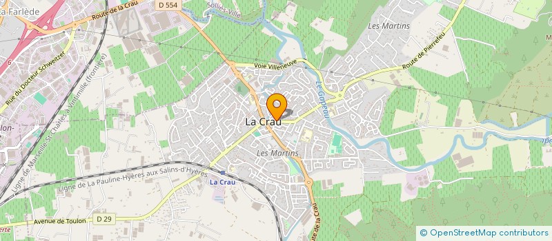 localisation de l'entreprise LILIJADE  HYERES