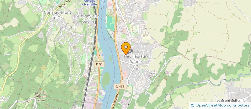 localisation de l'entreprise LILIKIM AGENCY  FLEURIEU-SUR-SAONE