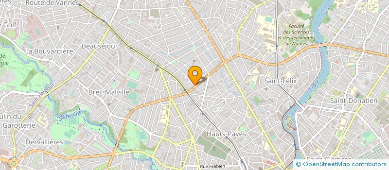 localisation de l'entreprise LILILOTTE à NANTES