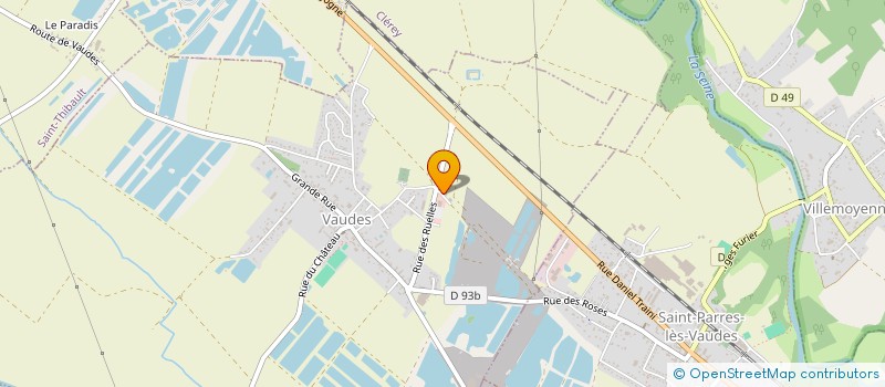 localisation de l'entreprise LILILUD  VAUDES