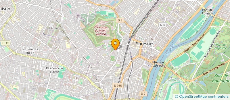 localisation de l'entreprise LILIMARGOTTON à SURESNES