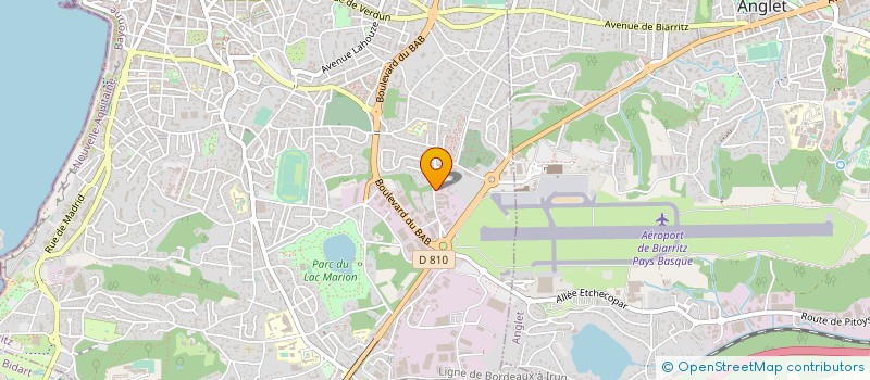 localisation de l'entreprise LILIMO à BIARRITZ