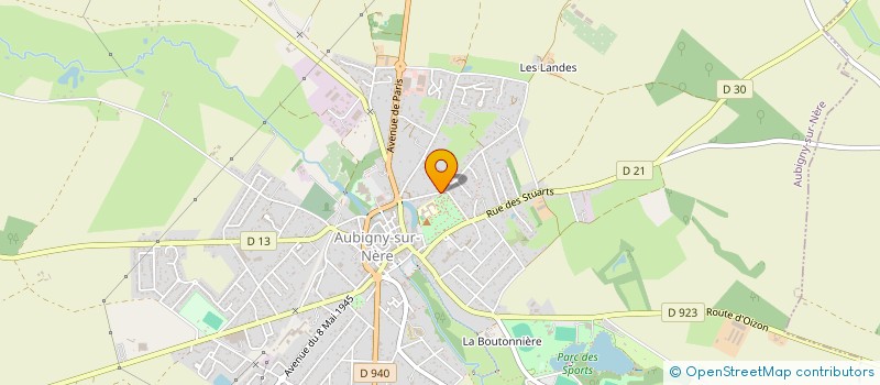 localisation de l'entreprise LILINE  AUBIGNY-SUR-NERE