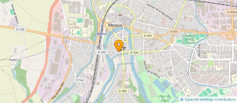 localisation de l'entreprise LILIOTT à MEAUX