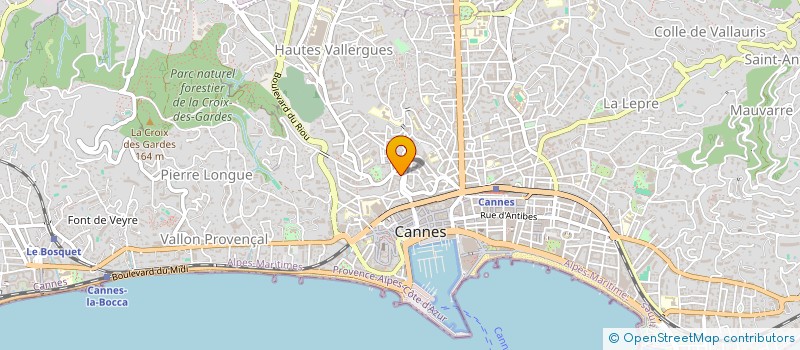 localisation de l'entreprise LILIPUCE à CANNES