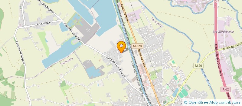 localisation de l'entreprise LILIRA  SAINT-JORY