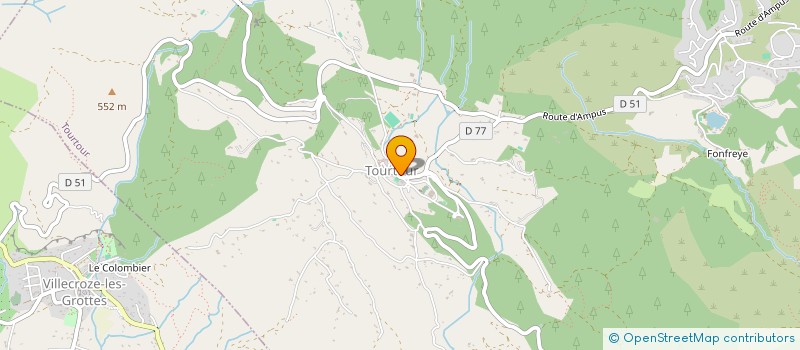 localisation de l'entreprise LILIRENE  TOURTOUR