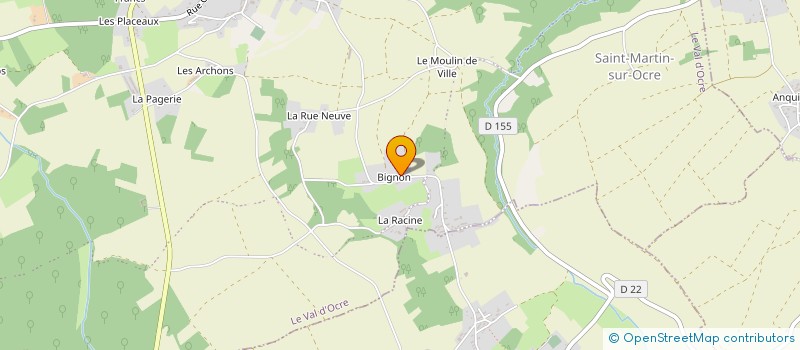 localisation de l'entreprise LILITE EDITION à LE VAL D'OCRE