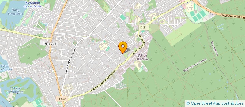 localisation de l'entreprise LILITH TRANSPORTS à DRAVEIL