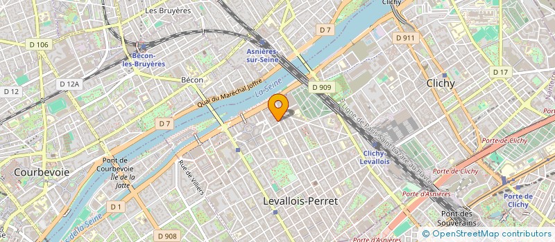 localisation de l'entreprise LILITWO  LEVALLOIS-PERRET