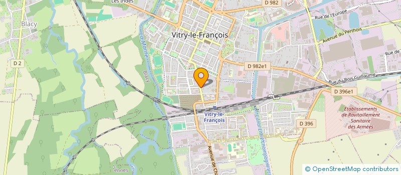 localisation de l'entreprise LILIUM  VITRY-LE-FRANCOIS