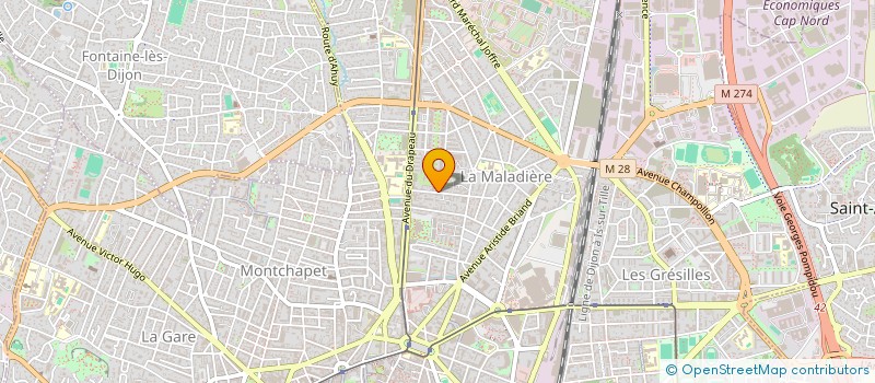 localisation de l'entreprise LILIUM  DIJON