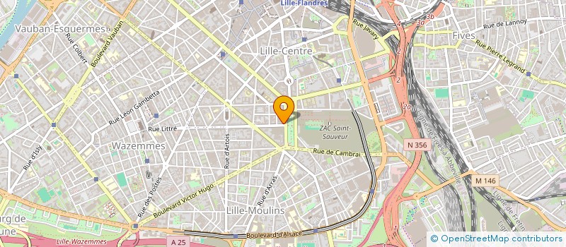 localisation de l'entreprise LILL' ART à LILLE